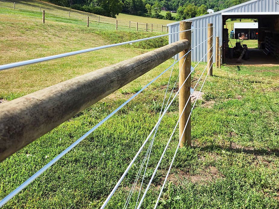 Poly Coat Fence Contractor in Madison Wisconsin