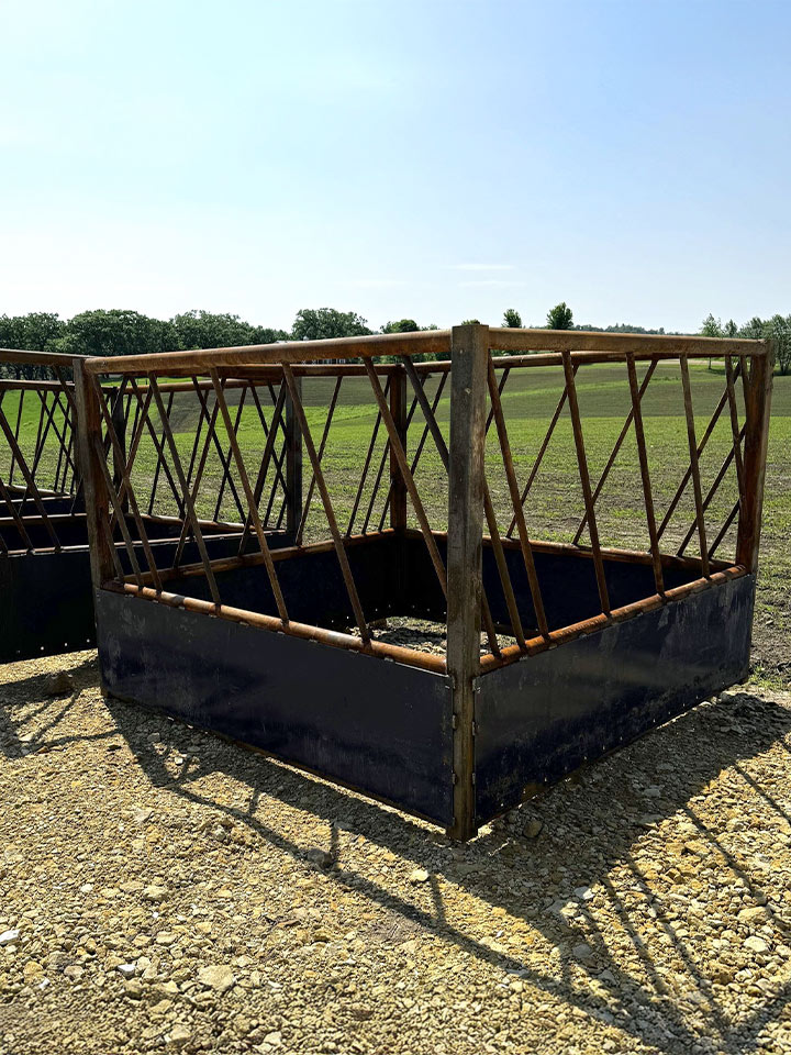 5x7 Heavy Duty Square Bale Feeder for sale in Madison Wisconsin