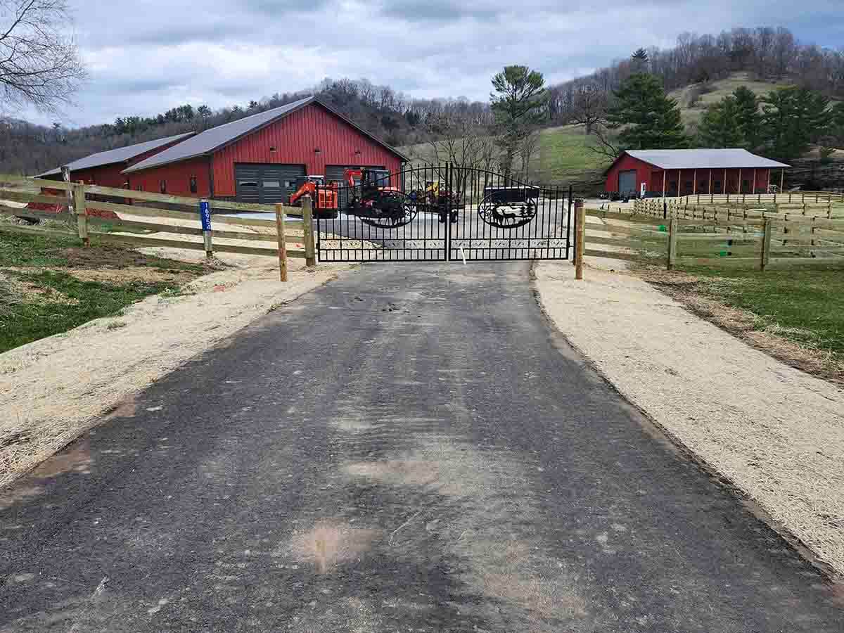 Fence with Wood Post and Board Fence in Madison Wisconsin