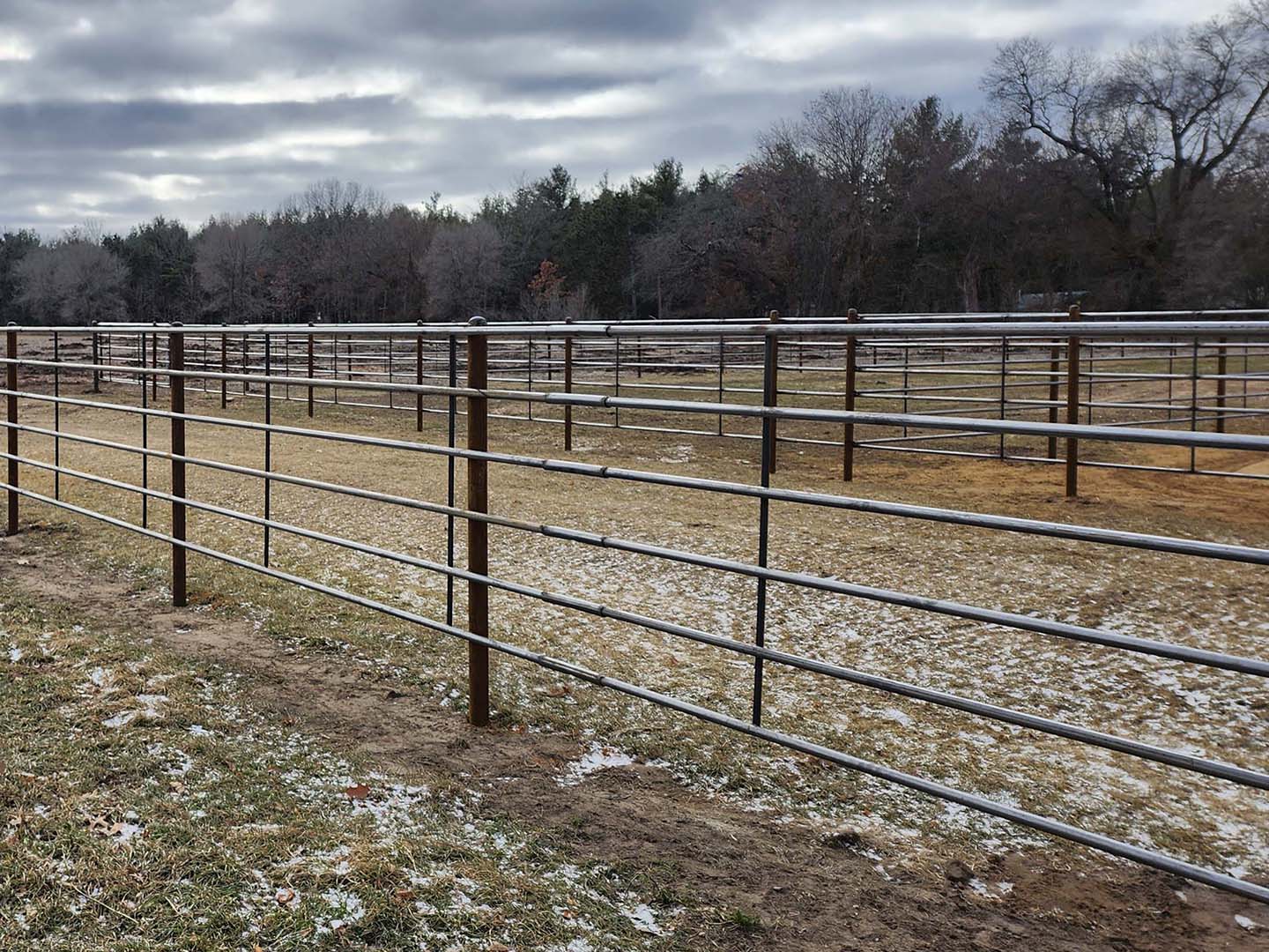 Fence with Pipe Farm Fence Linden Wisconsin in Madison Wisconsin