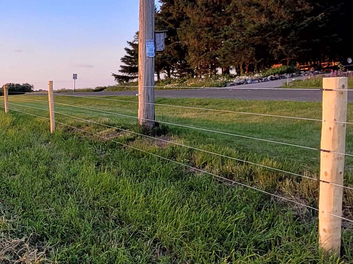 Fence with High Tensile Farm Fence Linden Wisconsin in Madison Wisconsin