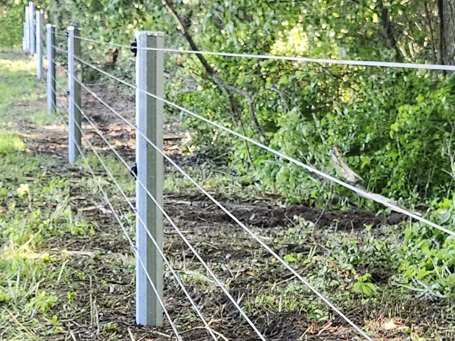 Fence with High Tensile Farm Fence Linden Wisconsin in Madison Wisconsin