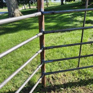Fence installation in Linden, WI