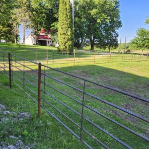 Fence installation in Linden, WI
