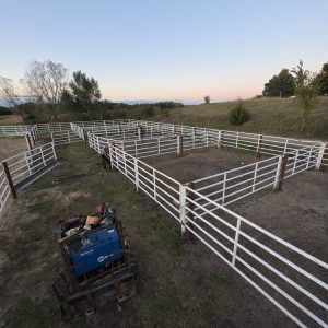 Fence installation in Linden, WI