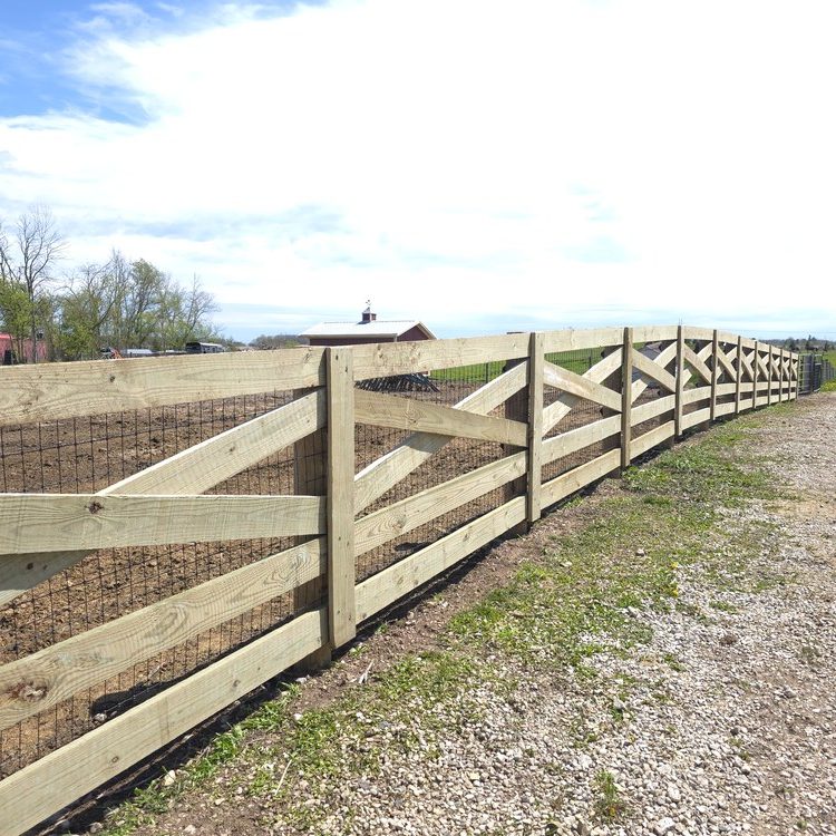 Fence installation in Linden, WI Fence installation in Linden, WI