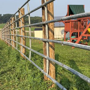 Fence installation in Linden, WI