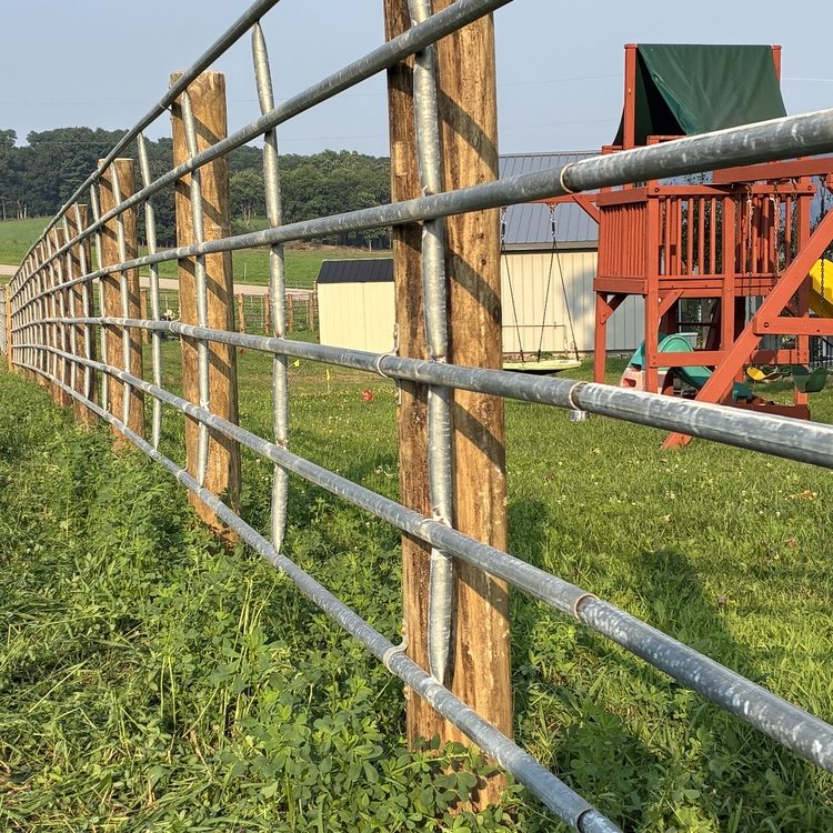 Fence installation in Linden, WI