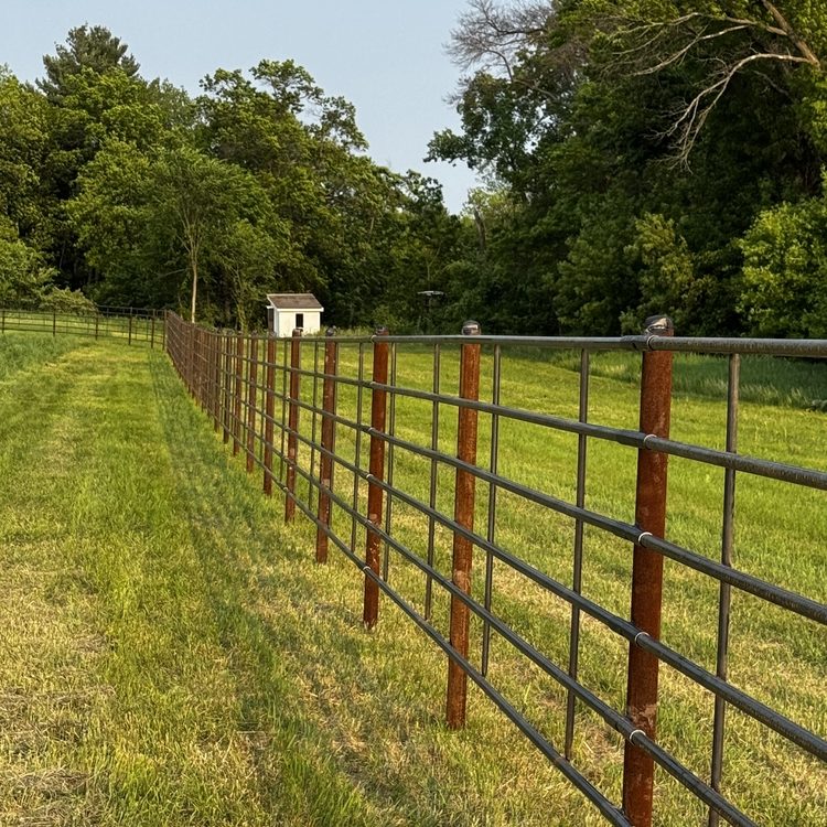 Fence installation in Linden, WI