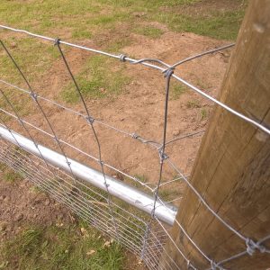 Fence installation in Linden, WI