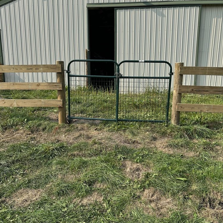 Fence installation in Linden, WI