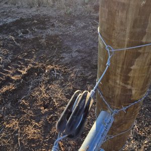 Fence installation in Linden, WI