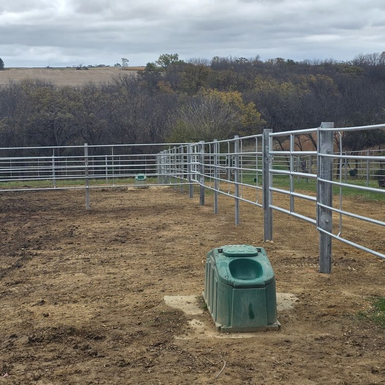 Animal fencing installed in Elizabeth, Illinois
