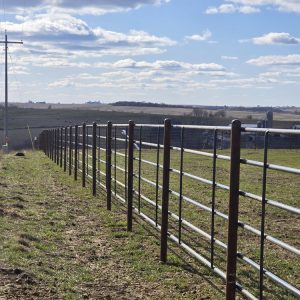 Fence installation in Linden, WI