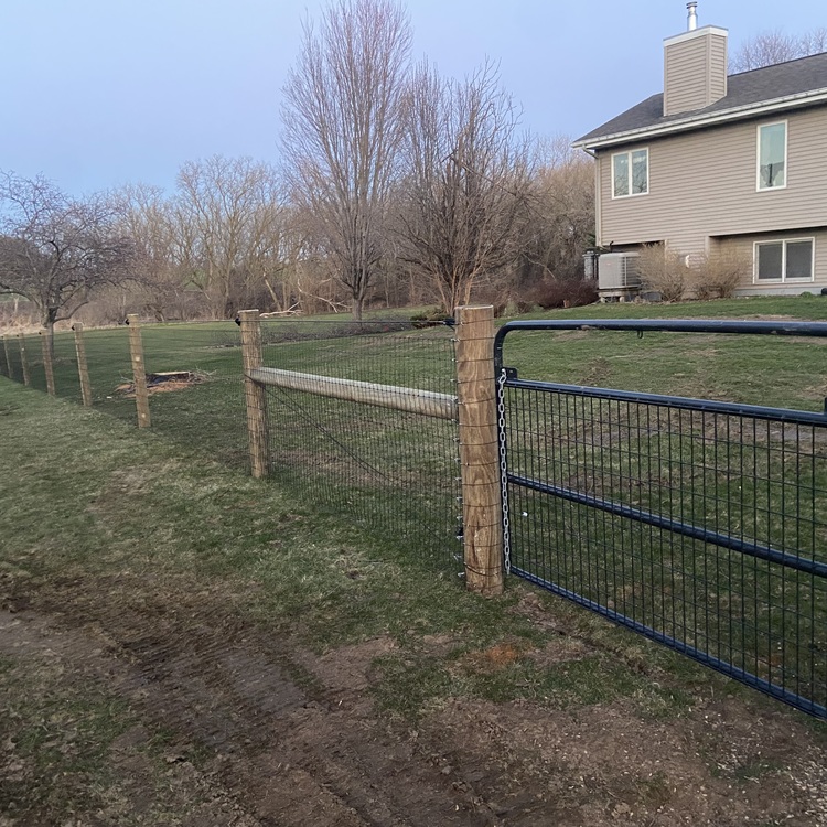 Fence installation in Linden, WI Fence installation in Linden, WI