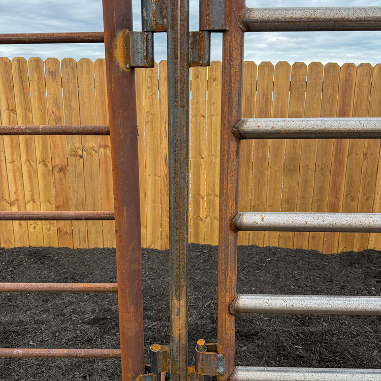 Fence project near Beaver Dam, Wisconsin