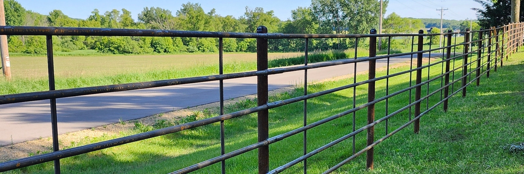 Fence installation in Ridgeway, Wisconsin