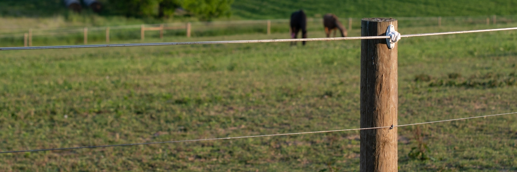 Fence line built by H&S Fencing & Supply near Verona, Wisconsin
