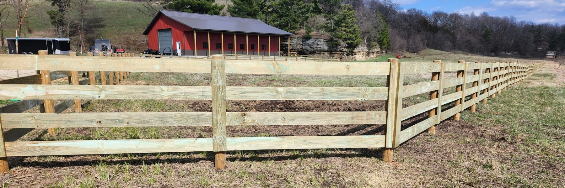 Fence installation in Cedar Rapids, Iowa