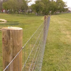 Fence installation in Linden, WI
