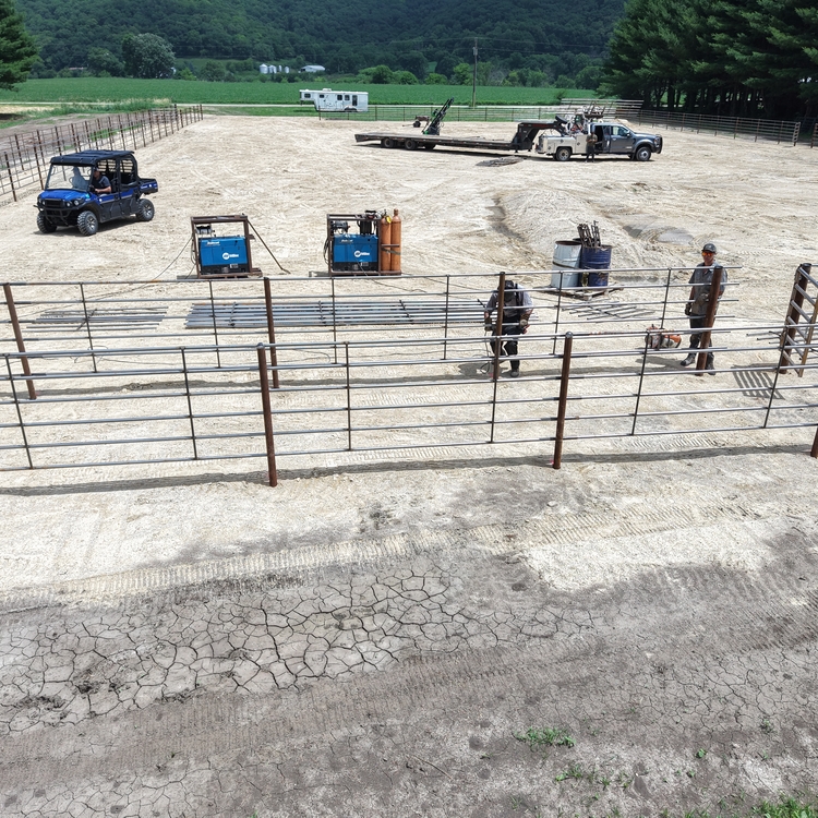 Fence installation in Linden, WI Fence installation in Linden, WI
