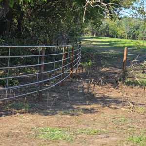 Fence installation in Linden, WI